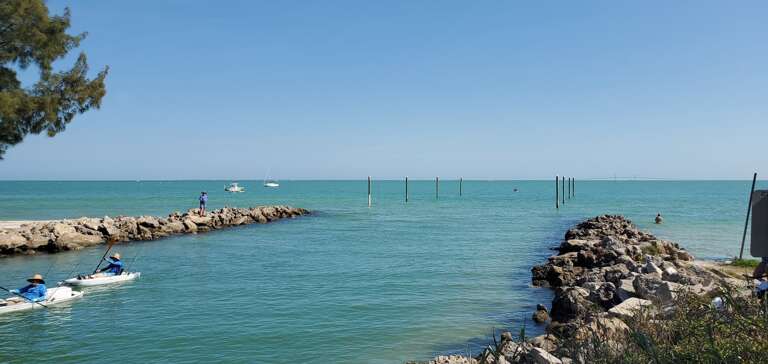 Canal Entry to the Bayside Beach Area