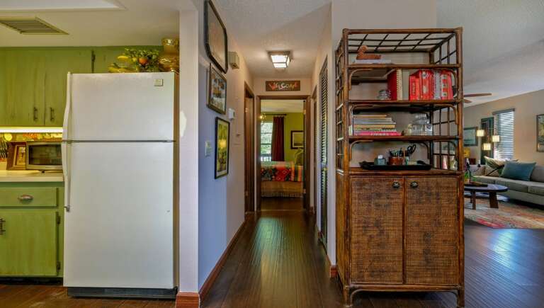 Hall to Bedroom and Bath