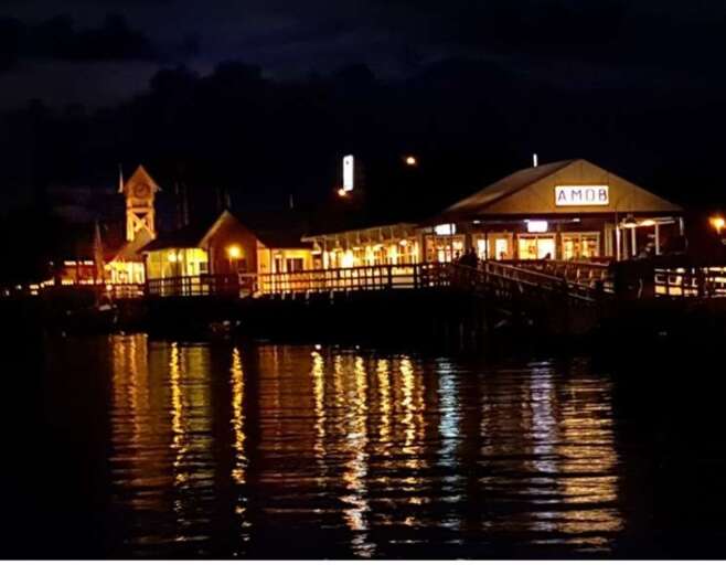 Evening on the Bay at AMOB with Seafood and Music