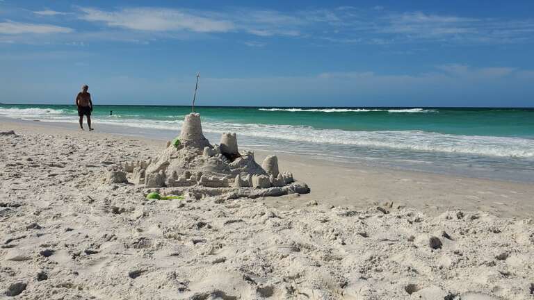 All day beach fun