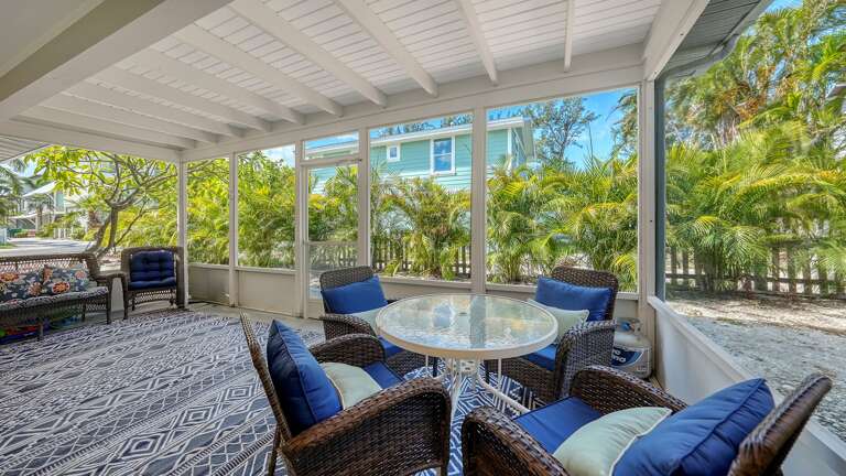 Shared screened Lanai Shared screened Lanai