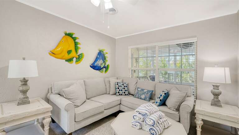 Comfortable Living Room with Plenty of Room to Stretch Out