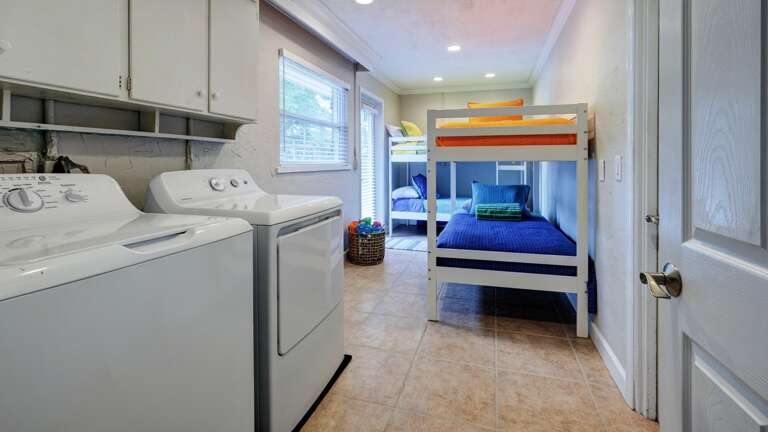 Full Laundry in Bunk Room Full Laundry in Bunk Room