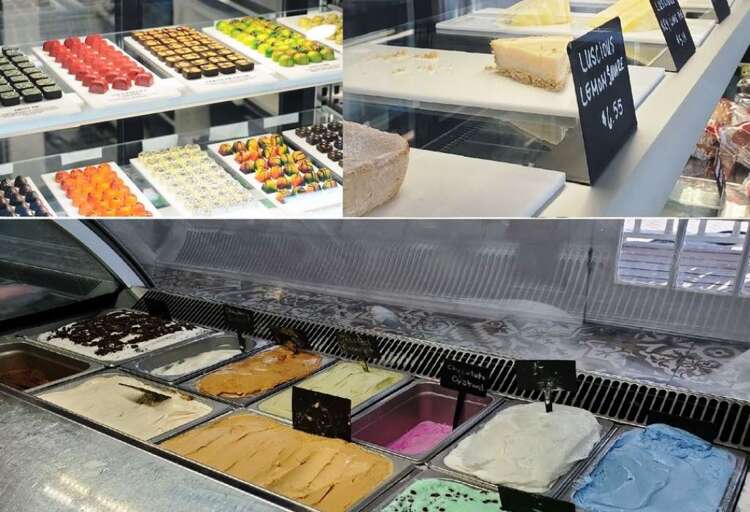 Specialty Gelato at AMI Creamery on Gulf Drive