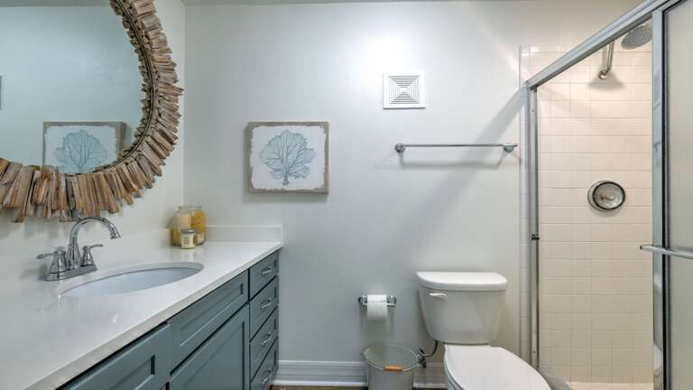 Ensuite Bath with Walk-In Shower