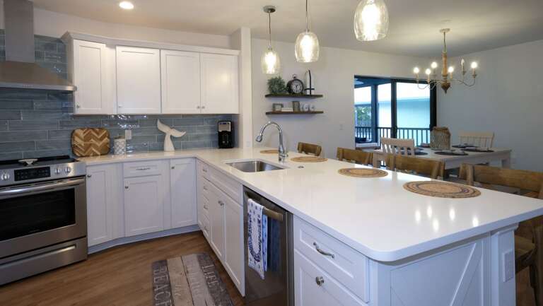 Ample Storage in Cabinetry & Plenty of Counterspace