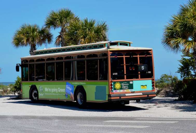 Take the Free Trolley to See the Island