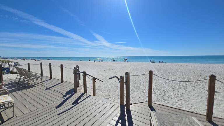 Great views and relaxing space to read or tan