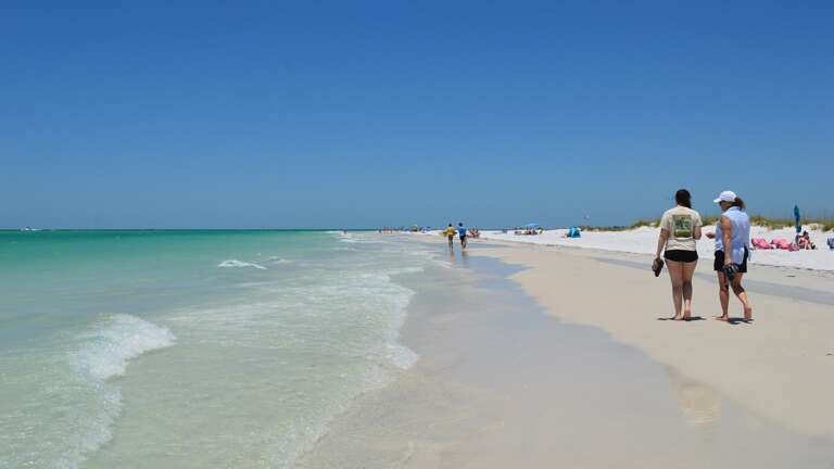 Stroll the 7 Miles of Sugar Sands