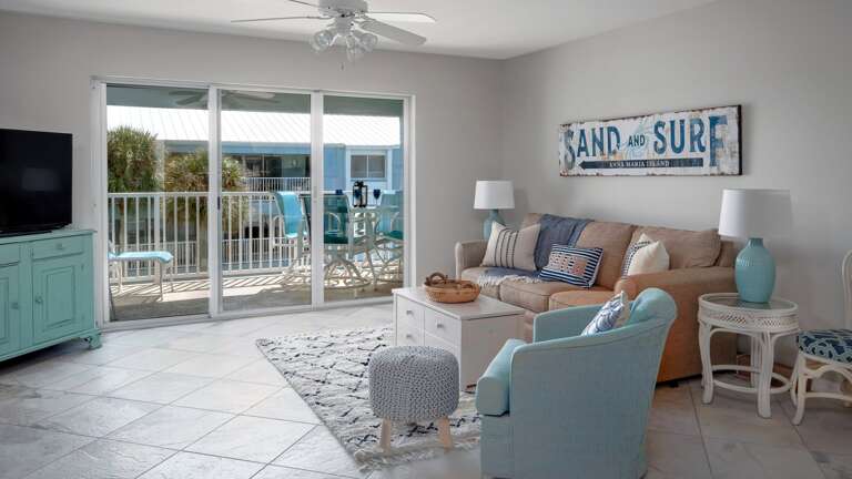 Natural Light Gleams into the Living Area