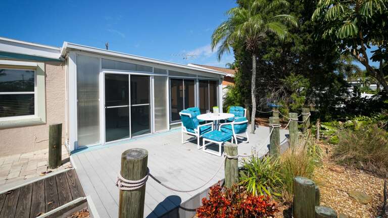 Patio Dining with Water View