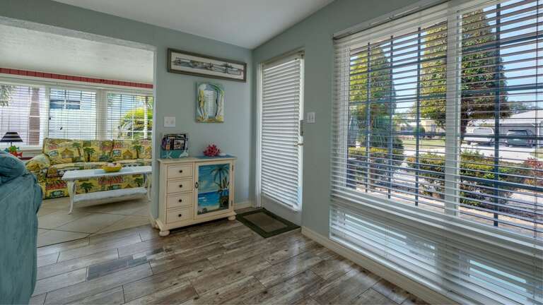 Enter to Lots of Light and Space