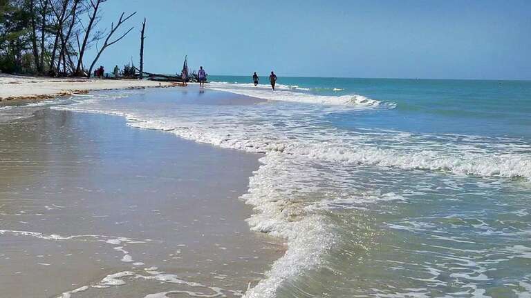 Scout the Beach at Beer Can Island by the LBK Drawbridge