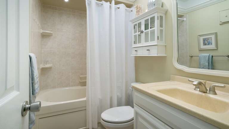 Second Bath with Tub /Shower