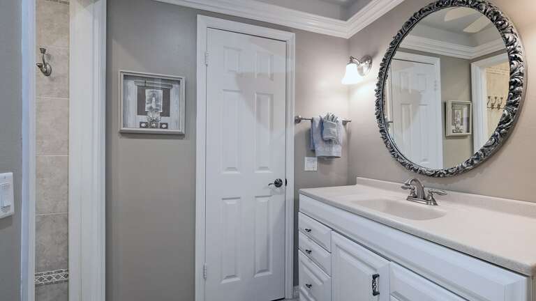 Primary Bath with Walk-In Closet