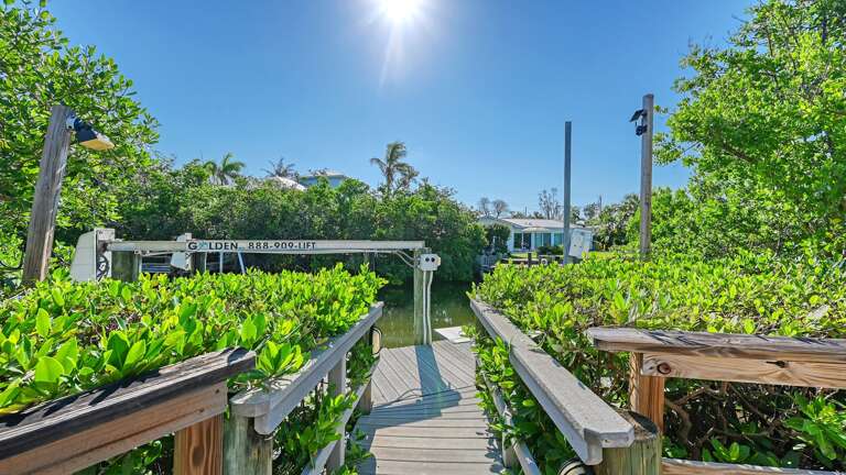 Fish from the private Dock