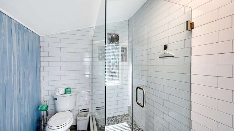 En-suite Bathroom with walk-in shower