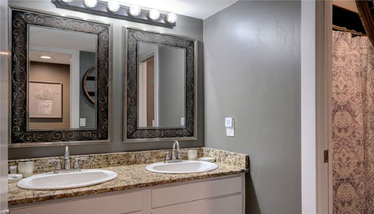 Third Bathroom Double Vanities