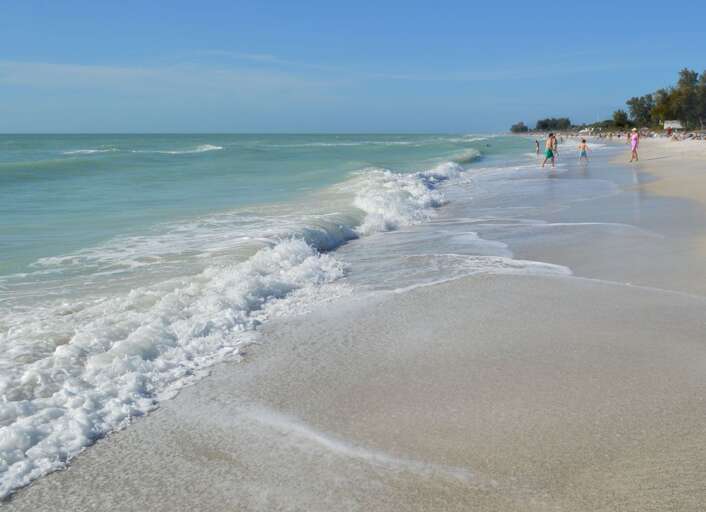 Play in the Surf and in the Silky Sands of Anna Maria
