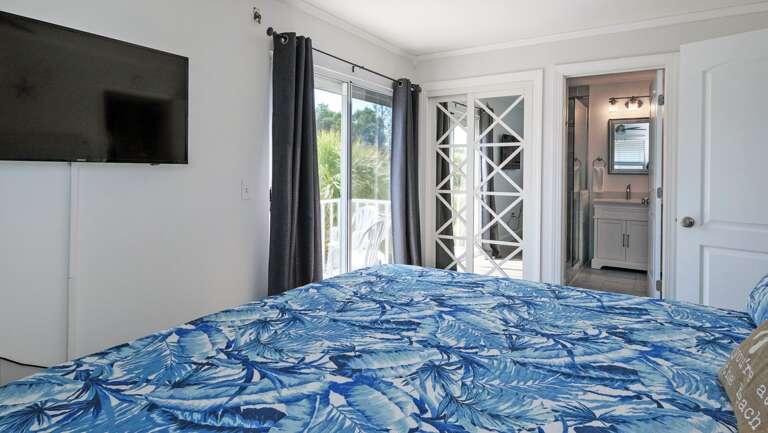 En Suite Bath and Large Closet