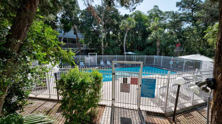 Secure Pool Gate with Fob Entry