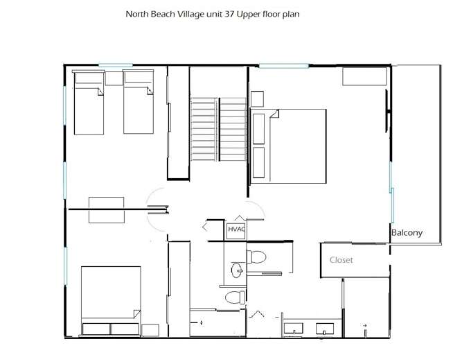 Upper Level Floor Plan