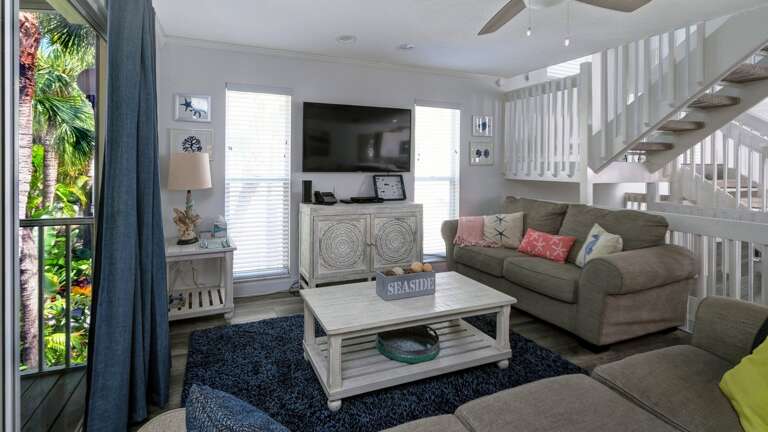 Living Room with Smart TV