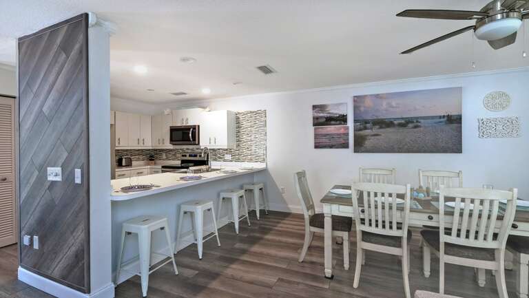 Extra Seating at the Counter