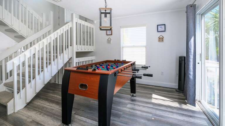 Game Area with Foosball