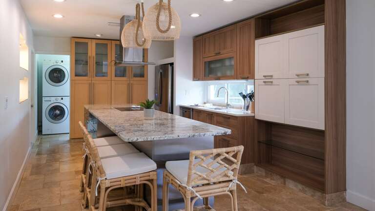 Extra seating at the Island