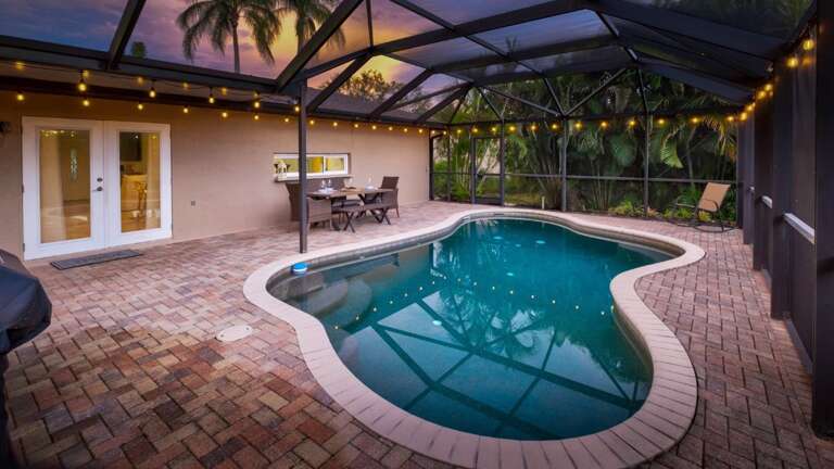 Quiet peaceful evenings under screen