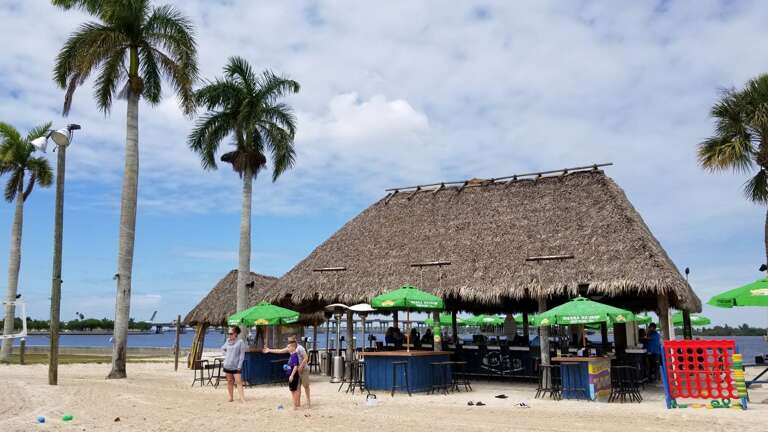 Tiki Dining on the River at Caddy's