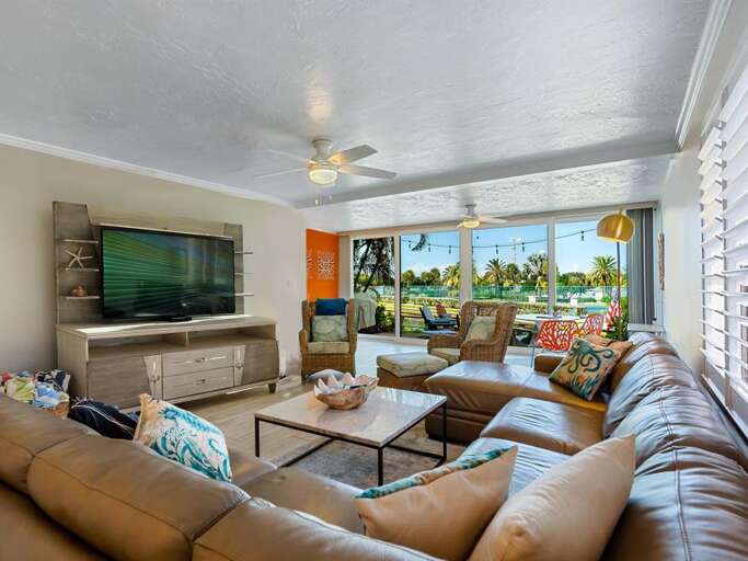 Comfortable Furnishings & a Beautiful Water View