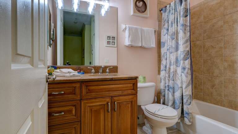 Guest Bath with Tub/Shower Combo Guest Bath with Tub/Shower Combo