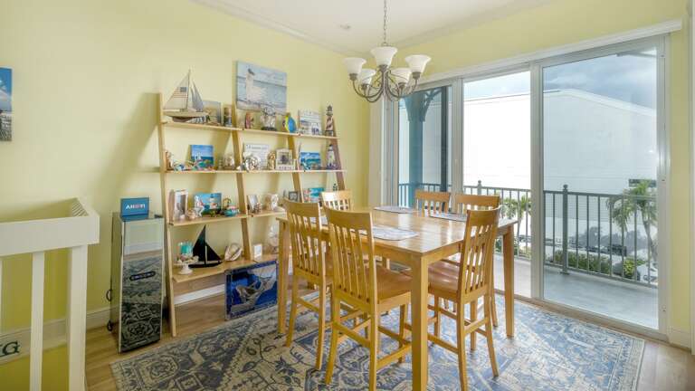 Dining Area with Outdoor View Dining Area with Outdoor View