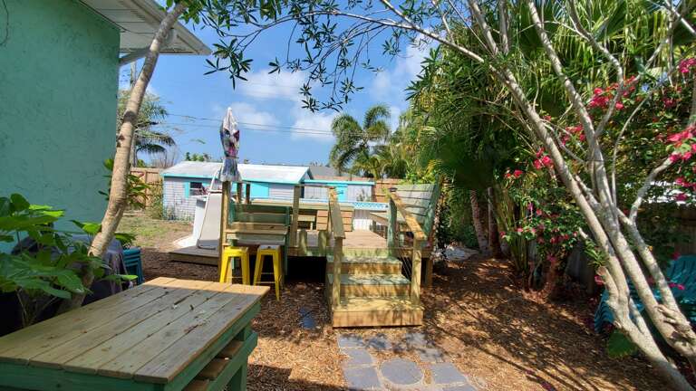 Patio Prep Table for Outside Meals