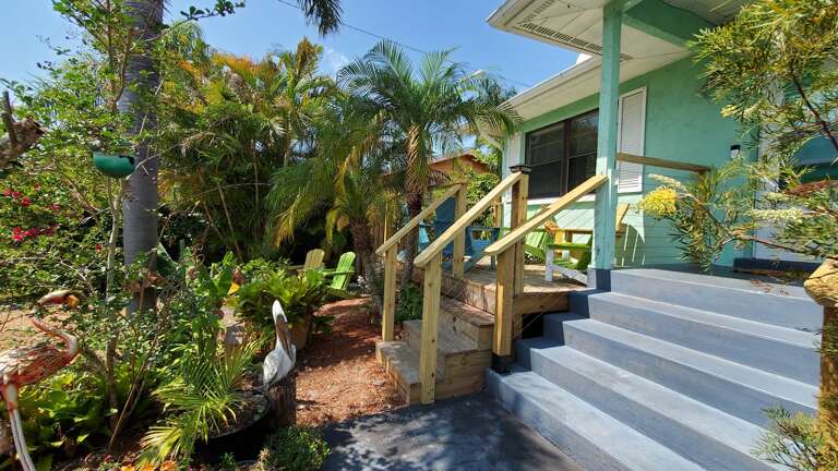 Front Deck is Perfect Reading Spot or just Soak Up the Sun
