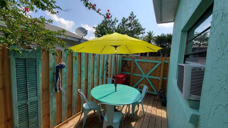 Dine and Relax on the Cozy Patio