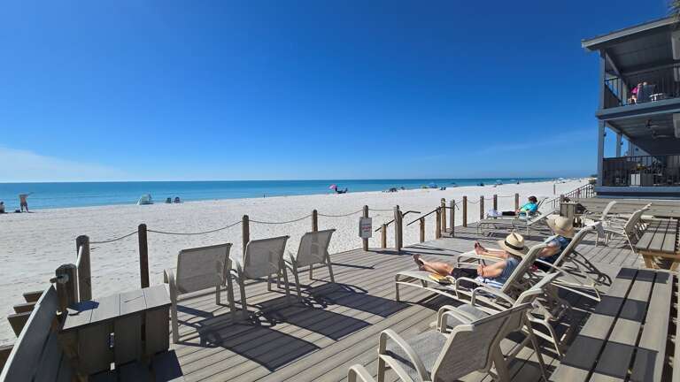 Private Sun Deck with Foot wash