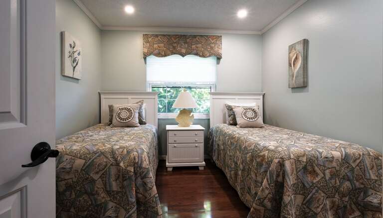 Third Bedroom has Twin Beds