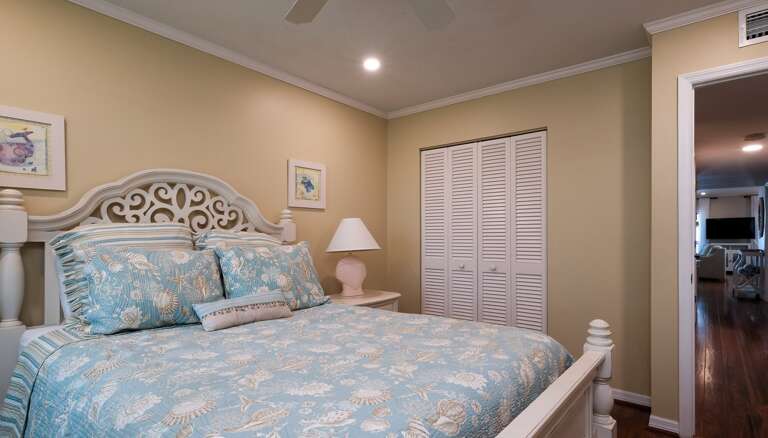 Queen Bed and Large Closet