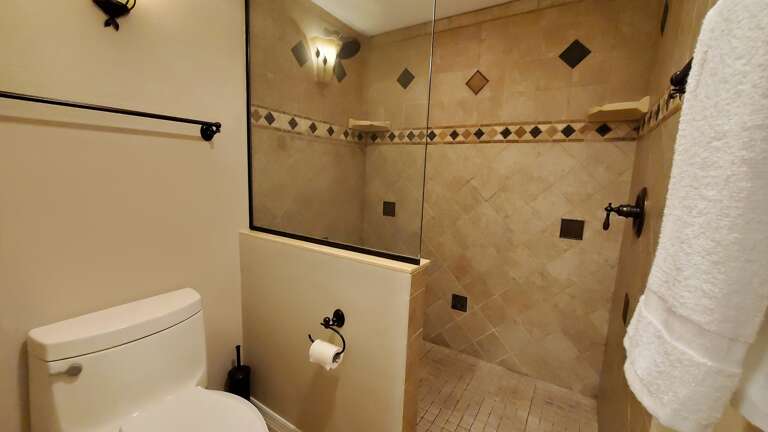 Separate Private Tiled Shower