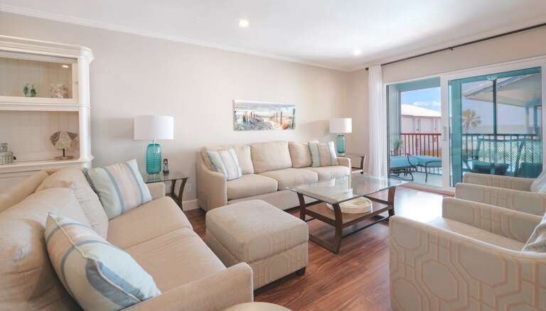 Relax in comfortable seating