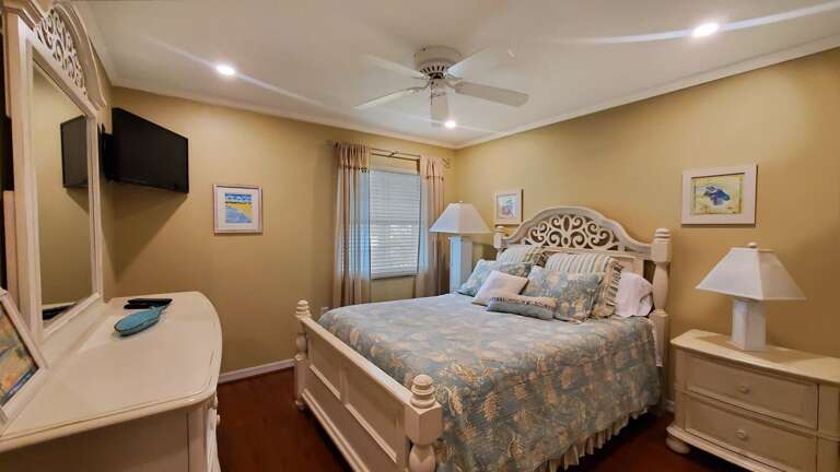 Second Bedroom with Mounted TV