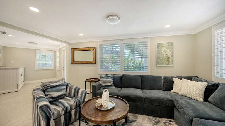 Great space for reading and relaxing