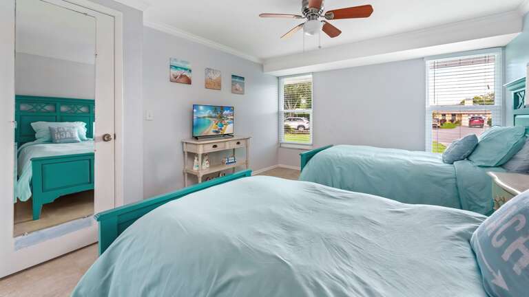 Second Bedroom with TV