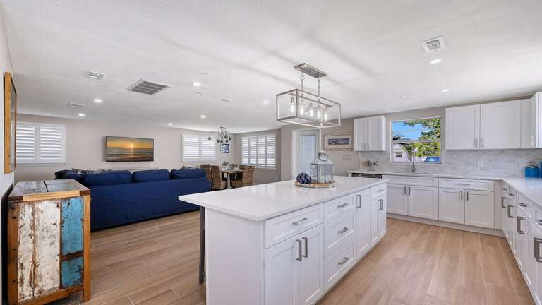 TV easily viewed from entire room