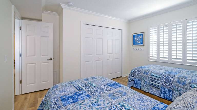 Third Bedroom has Twin Beds