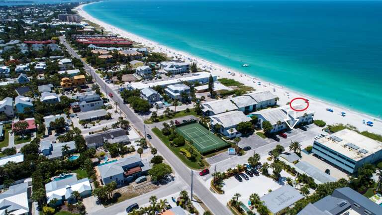 Home in Red, Assigned Parking on North Side