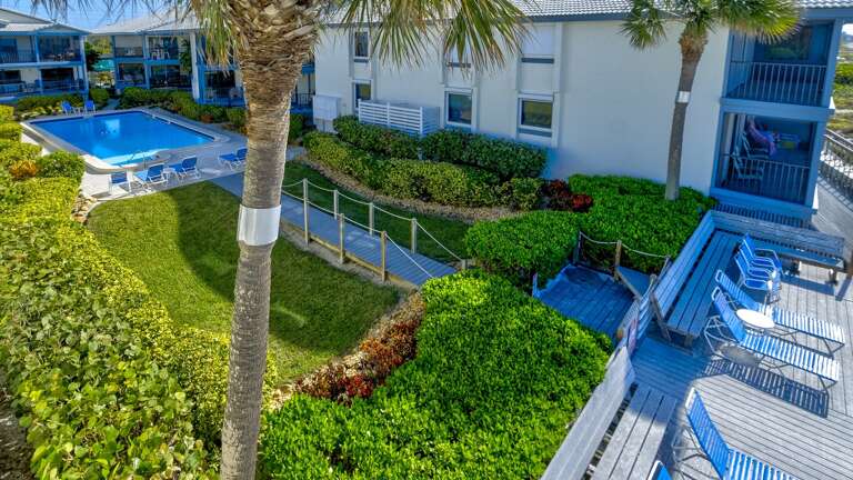 View from the Balcony to Sundeck